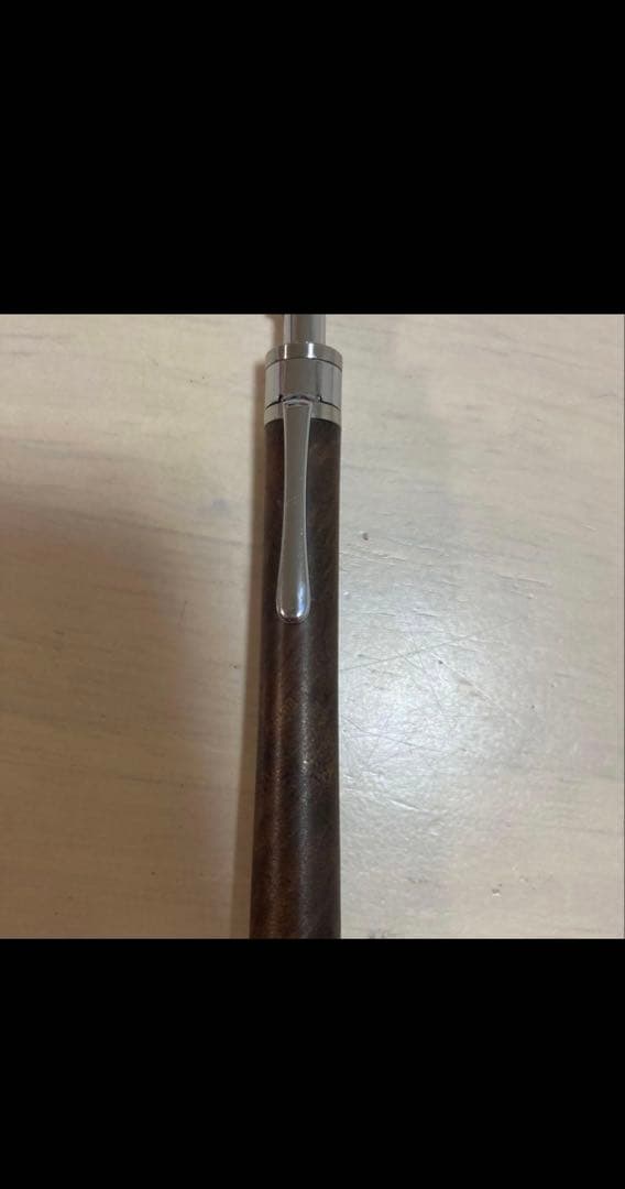 工房せつ　木製シャープペンシル　クロウウォールナット　固定式口金付き