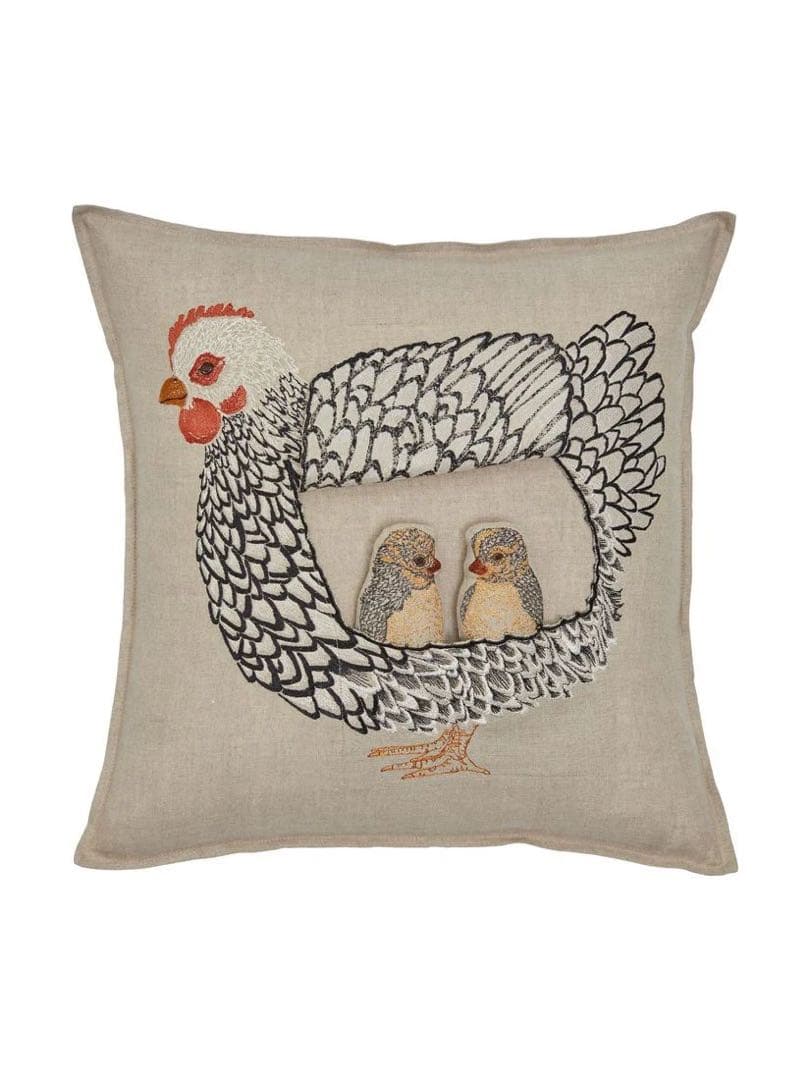 コーラルアンドタスク　ポケットクッションカバー　40×40cm