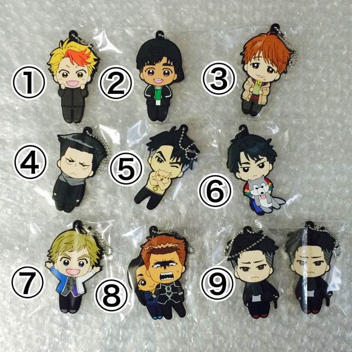 新品★ユーリ!!! on ICE★BIGバナー★ラバーマスコット★9個セット