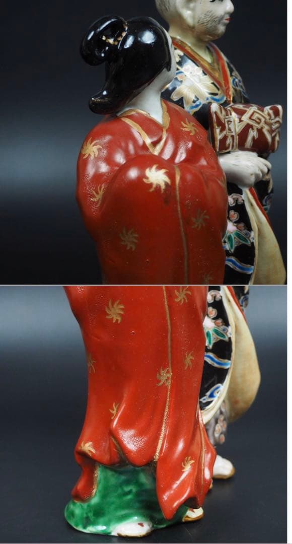 送料無料　里帰り　明治期人形　高さ23ｃｍ★大珍品★