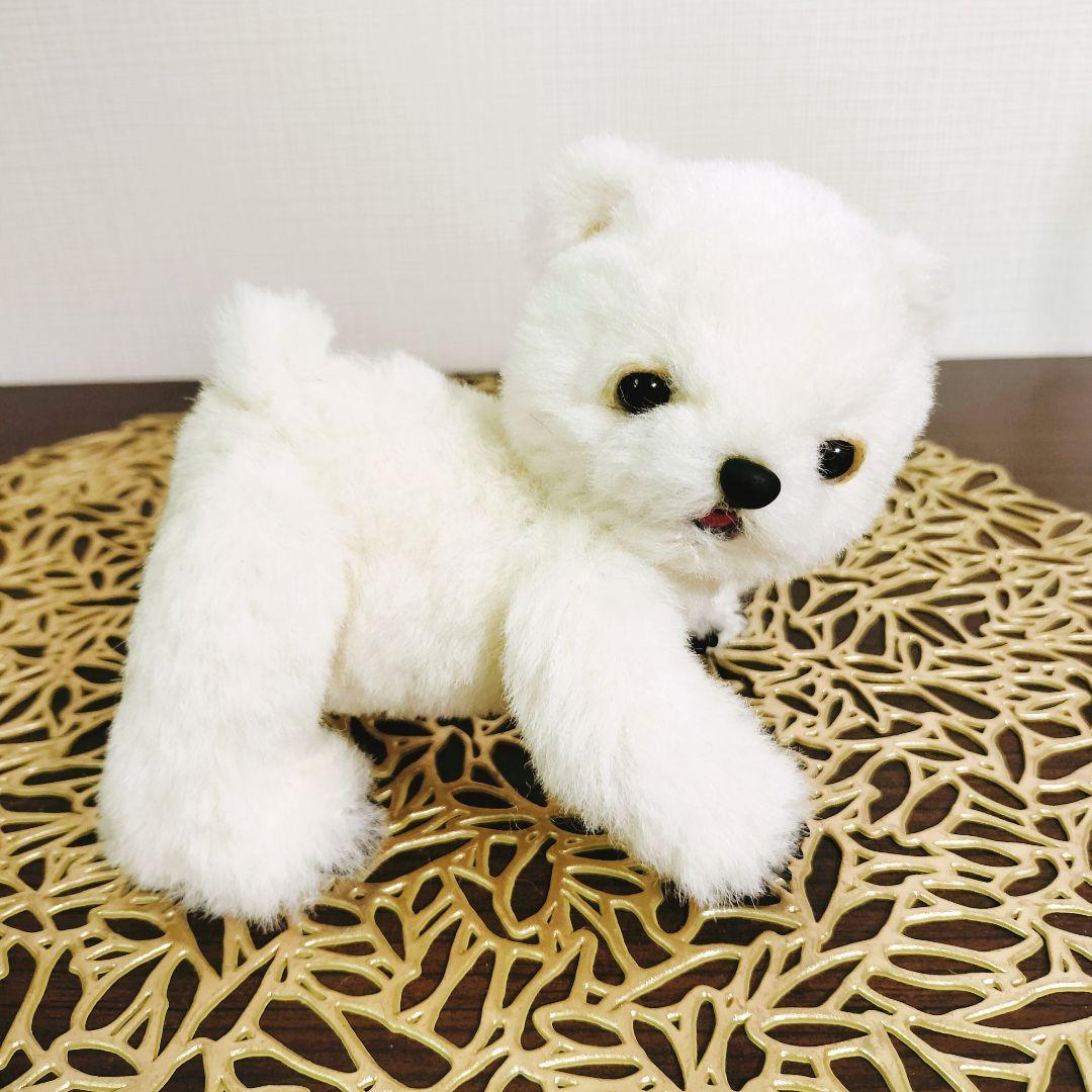 作家　テディベア　しろくま