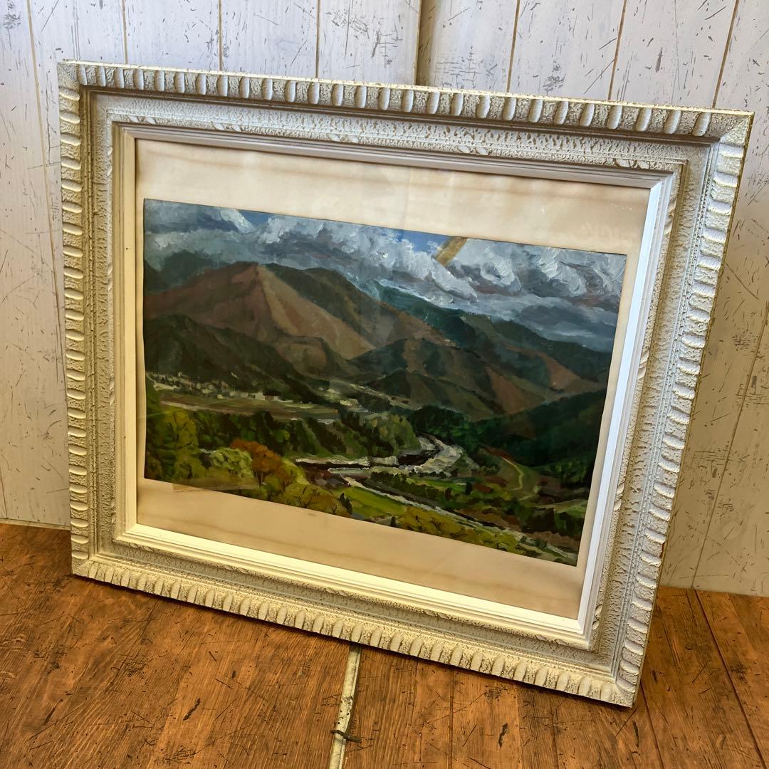 油絵絵画「群れ」「はまごいわし」SEA FANTASY F8