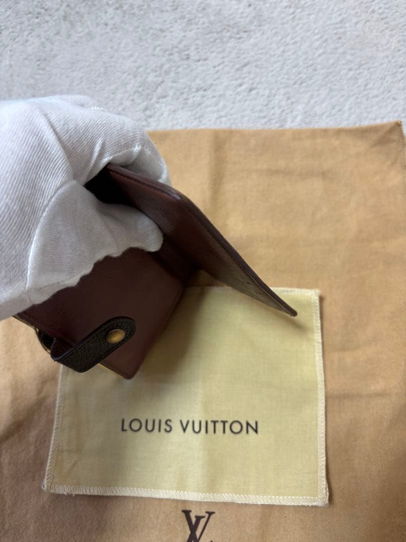 R*E様 LOUIS VUITTON 二つ折り財布 モノグラム　ポルトモネビエヴ