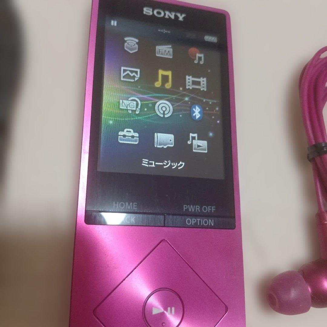 ソニー ウォークマン NW-A26 32GB ピンク 中古 イヤホン付き - メルカリ