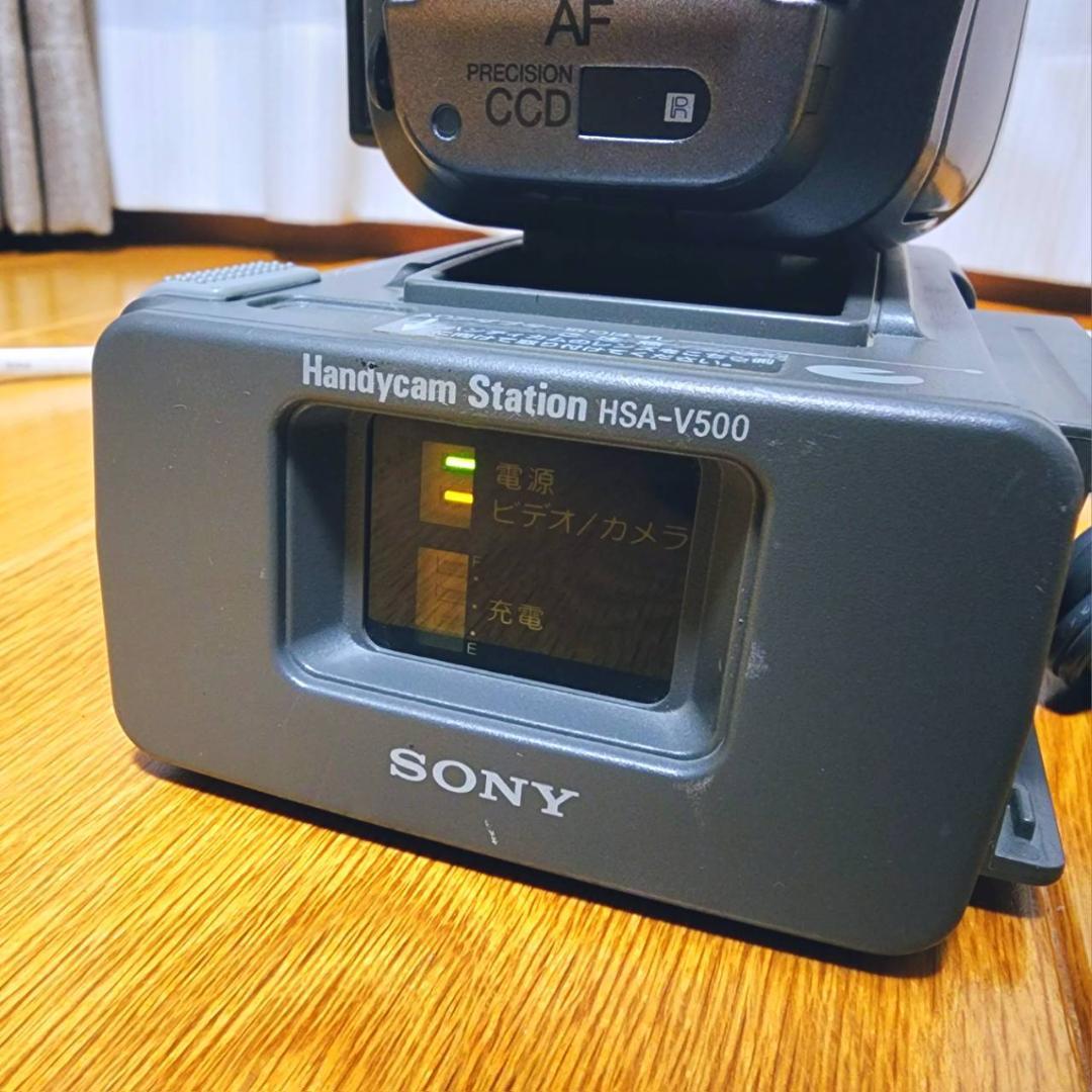 【動作確認済】SONY Hi8 高画質 8ミリ ビデオカメラ CCD-TR3