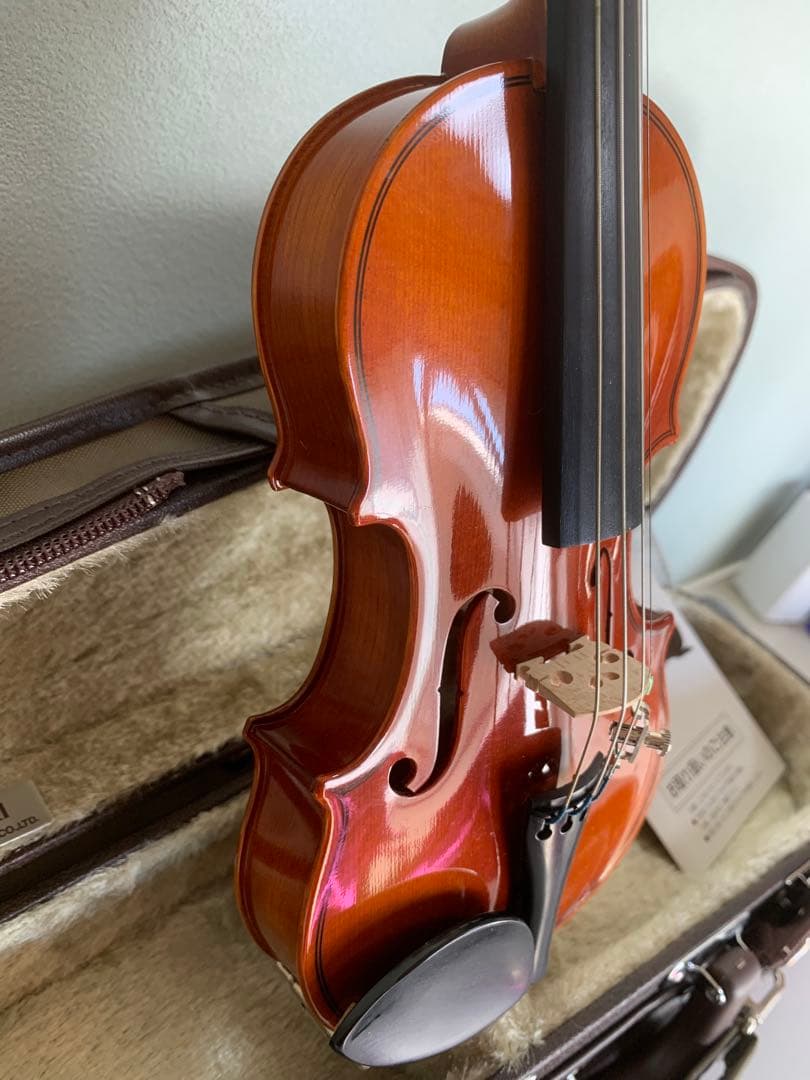SUZUKI 幼児用 バイオリン No200 1/16 スズキ弓 松脂 ケース