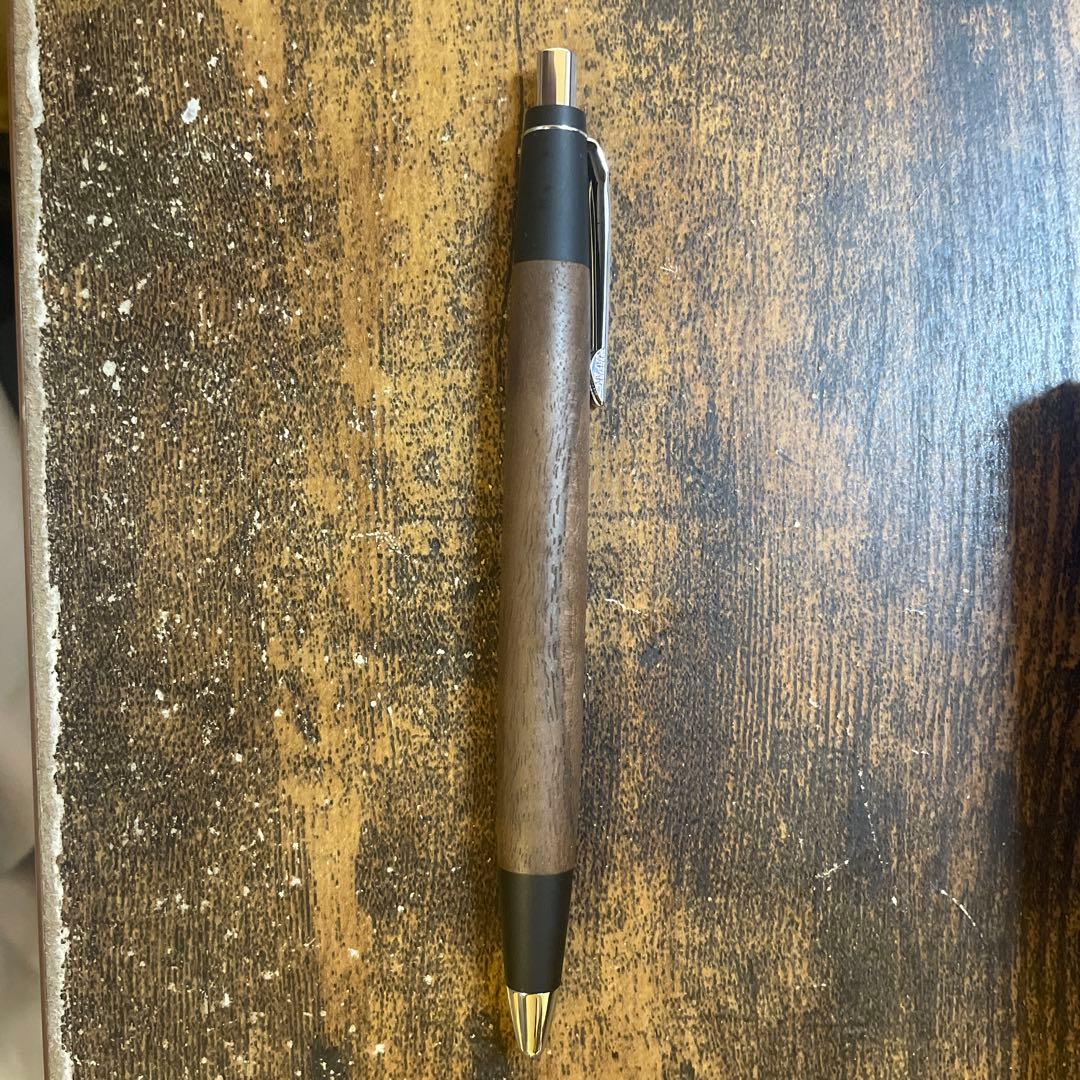 胡桃 クルミ野原工芸 新型 シャーペン ブラックウォールナット - メルカリ