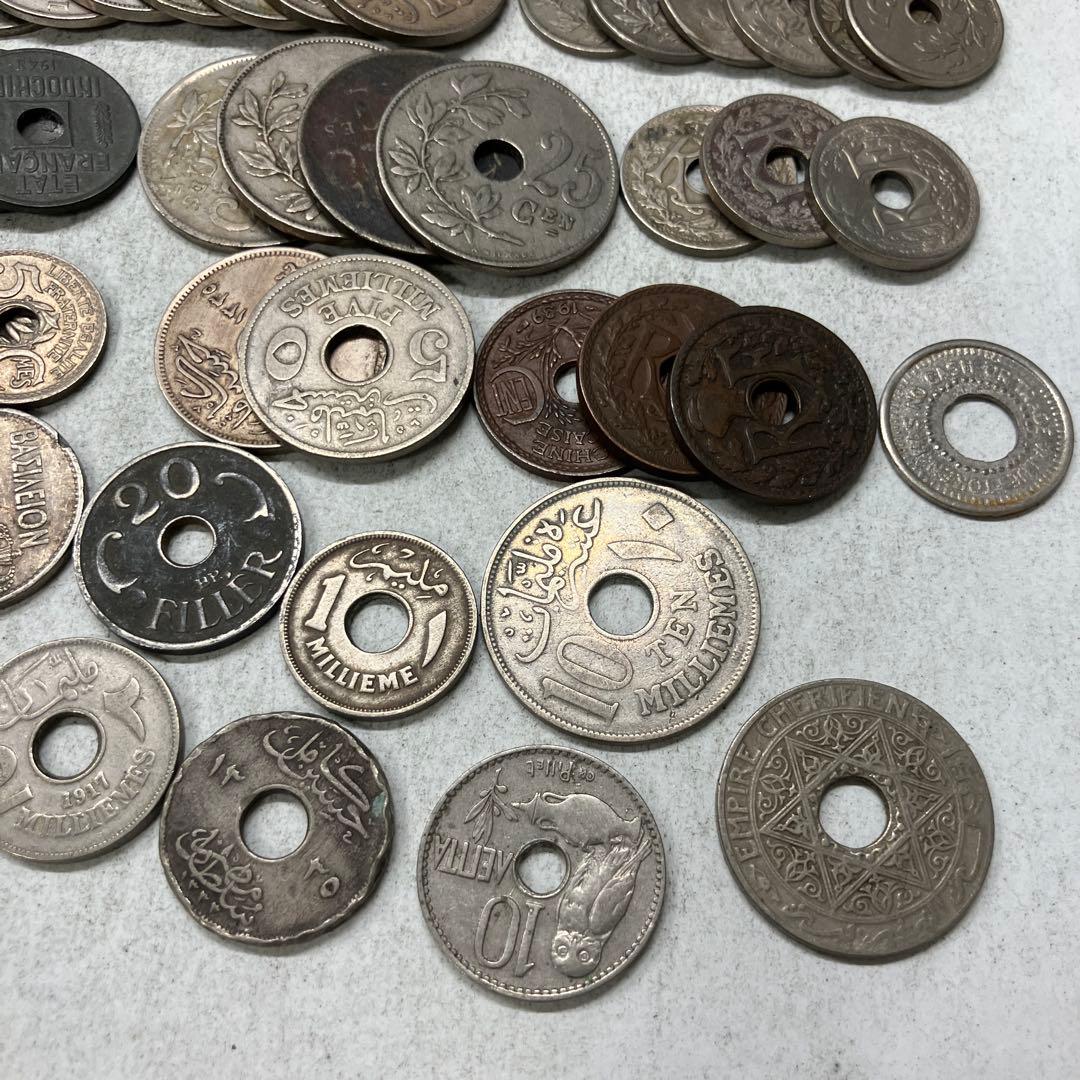 穴あき コイン 穴銭 硬貨 古銭 まとめ売り - メルカリ