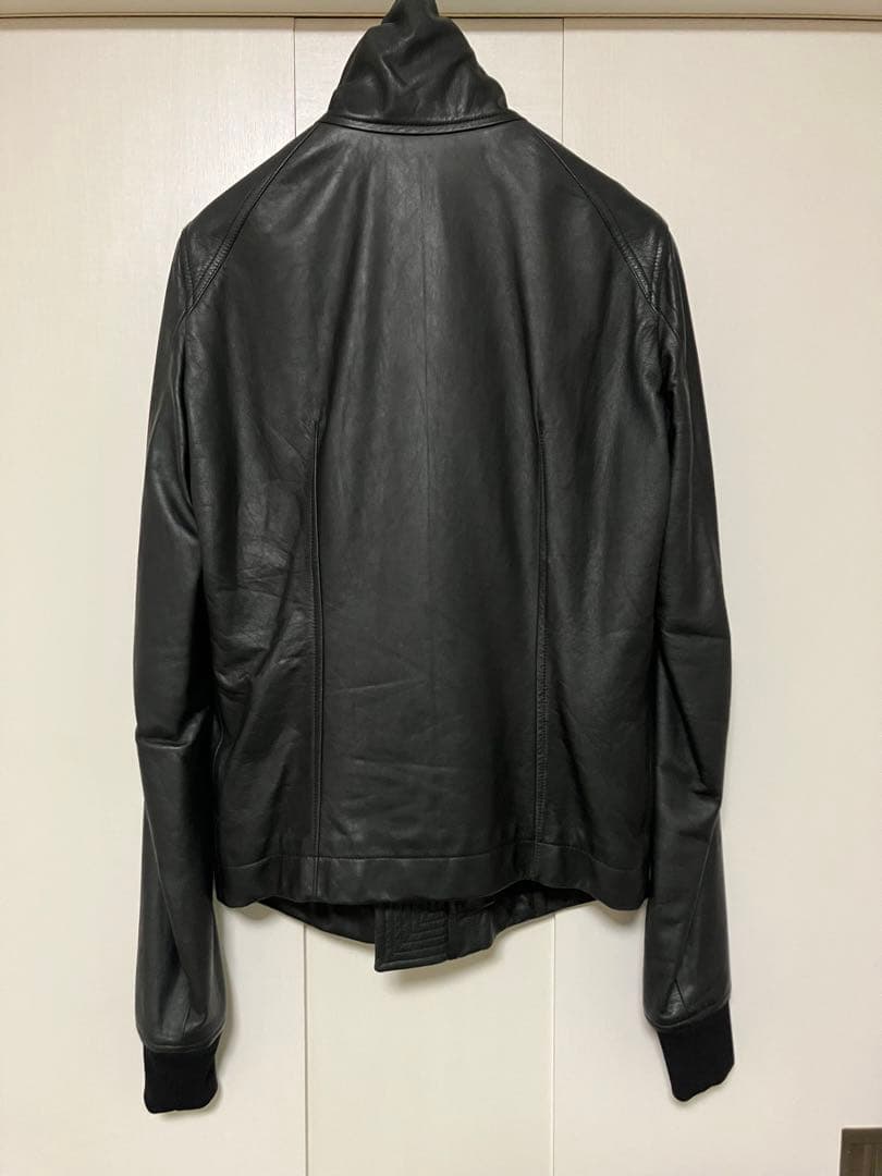 ☆リックオウエンスインターシャ☆レザーライダース