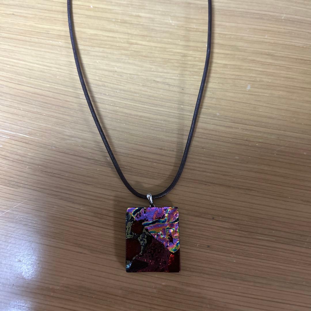 コリス様専用 福村彩乃ガラス工芸作家 ネックレス3点おまとめ