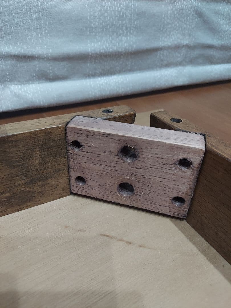 ニトリ　ウォールナットダイニングテーブル