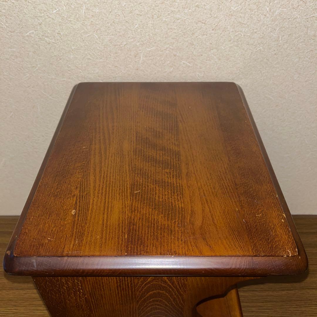 カリモク karimoku サイドテーブル ナイトテーブル 電話台 回転 回転台