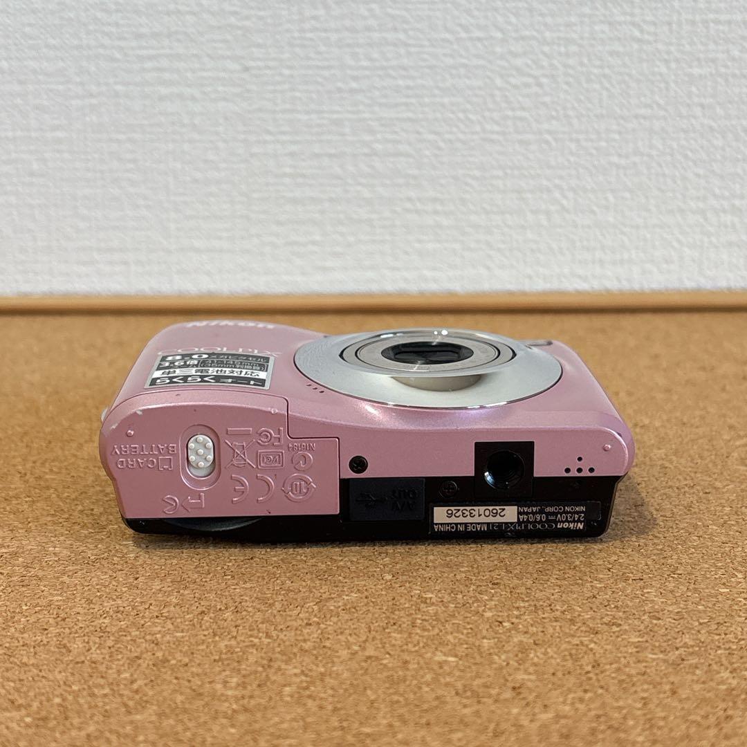 Nikon COOLPIX L21 ピンク - メルカリ