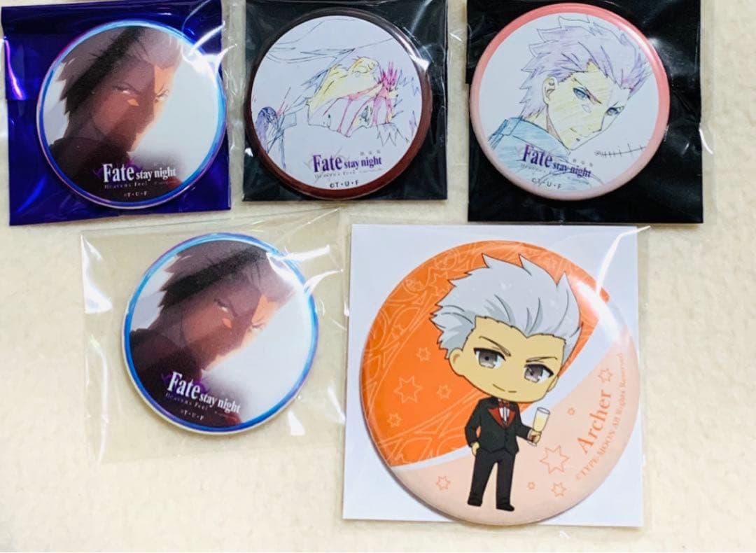 fate アーチャー 5個セット HF バッジ 原画 エミヤ - メルカリ