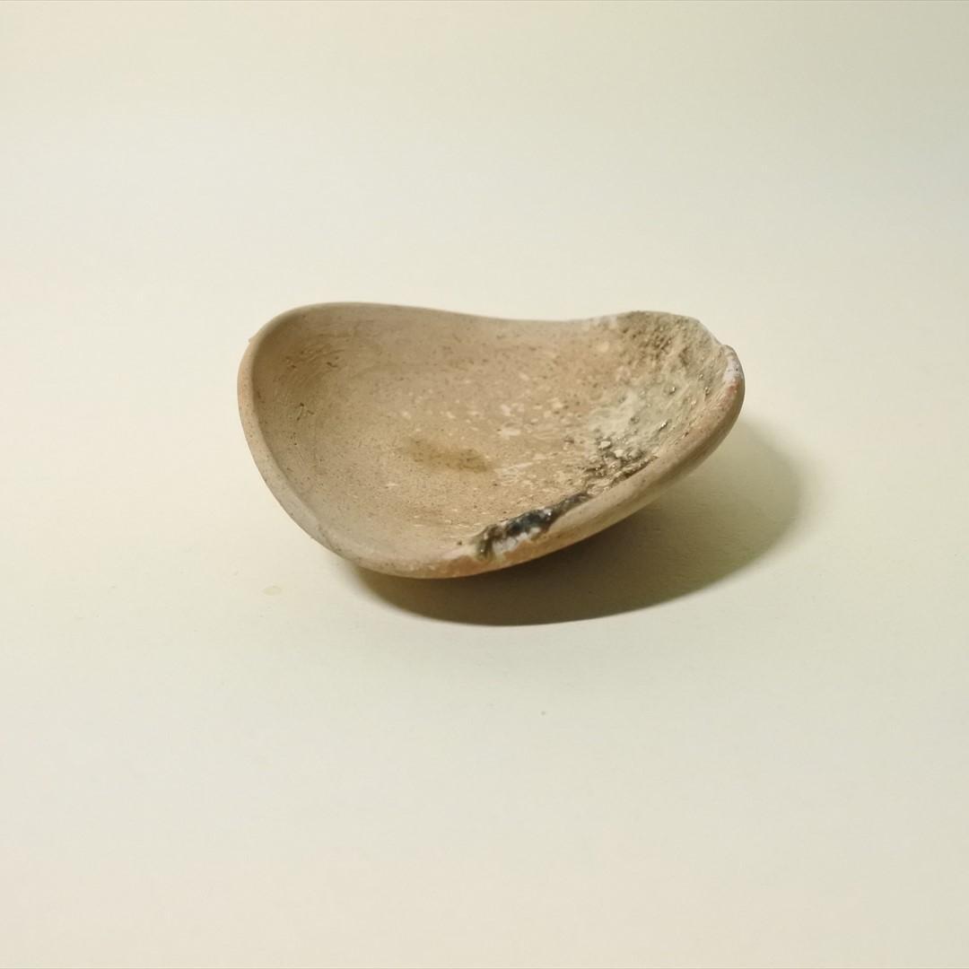 鎌倉時代　常滑　山盃　酒器　骨董品　アンティーク b