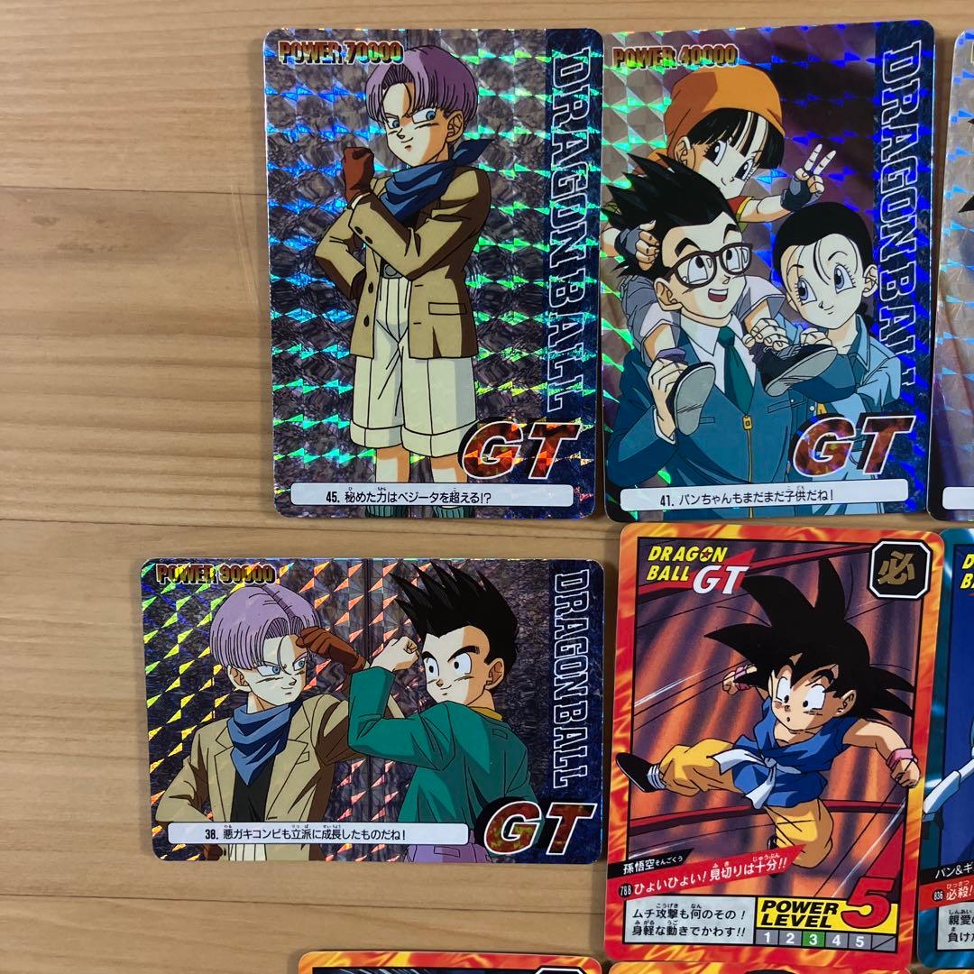 ドラゴンボールGT カード　スーパーバトル＋アマダ　キラ・金・赤含む15枚セット