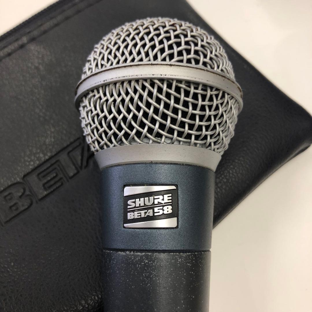 送料込★動作美品★SHURE BETA58 無印 初代 初期型 シュアー マイク