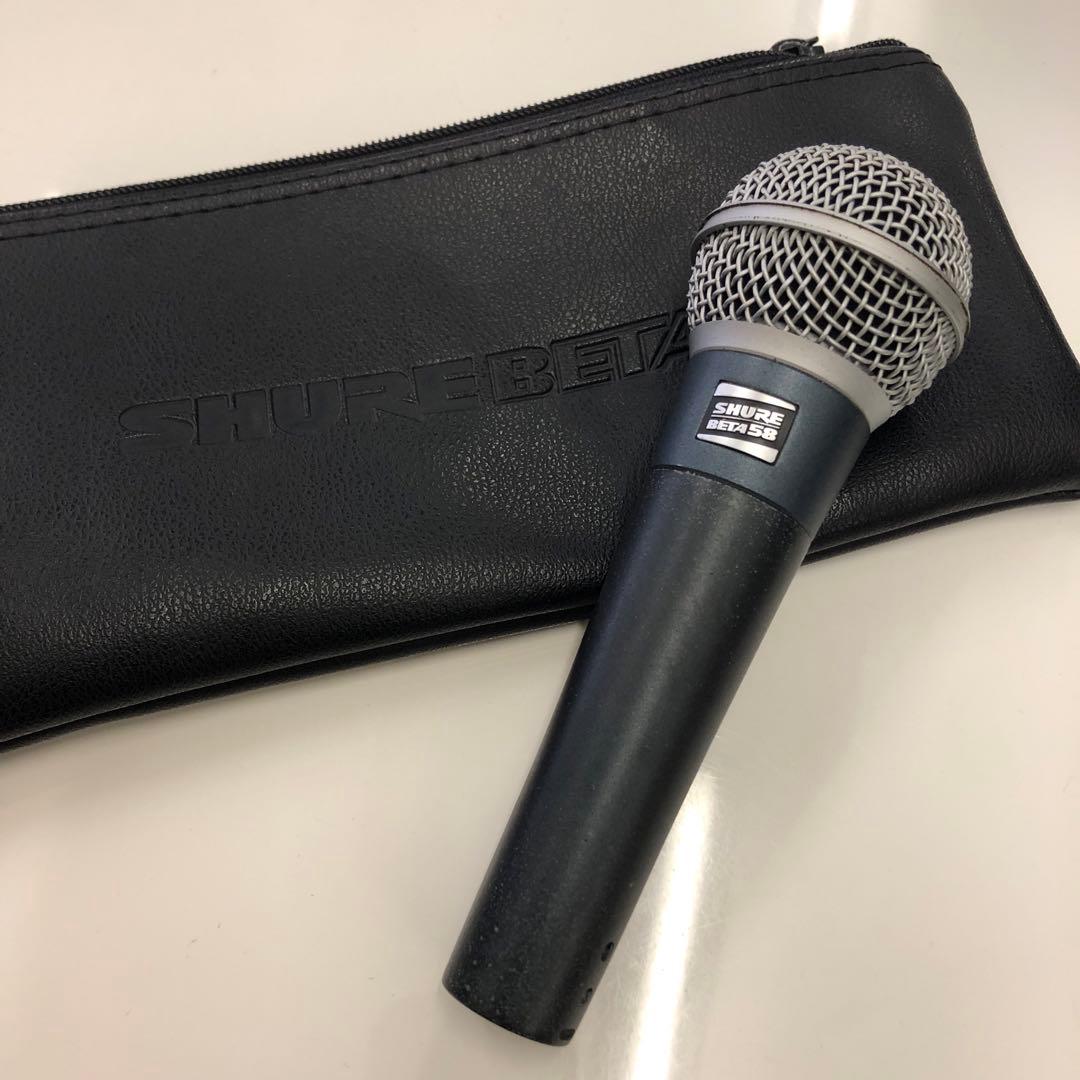 送料込★動作美品★SHURE BETA58 無印 初代 初期型 シュアー マイク