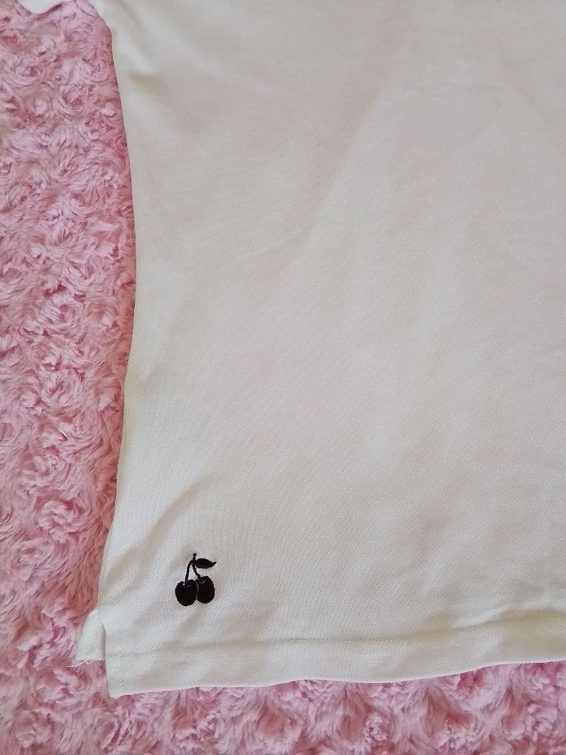 Hysteric Glamour 00s カットソー ブラックチェリー刺繍