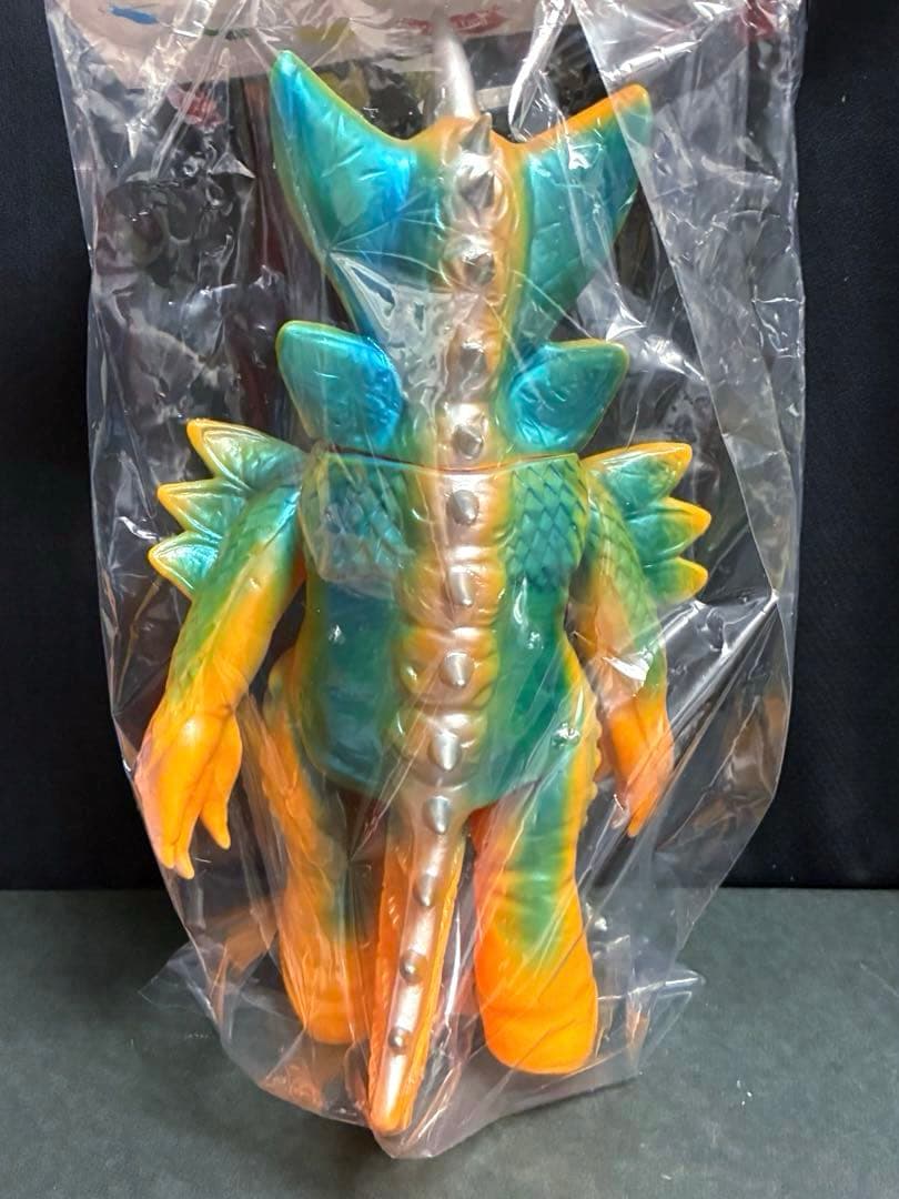 おまけ付き】□ブルマァク ガンダーギラス ソフビ /東宝 流星人間