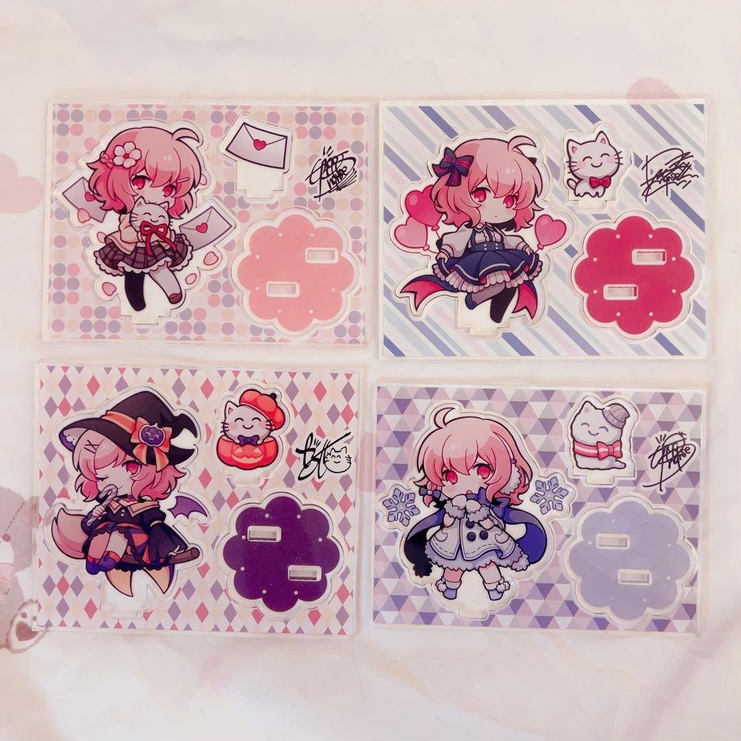 nqrse なるせ アクスタ アクリルスタンド まとめ売り 春夏秋冬 - メルカリ