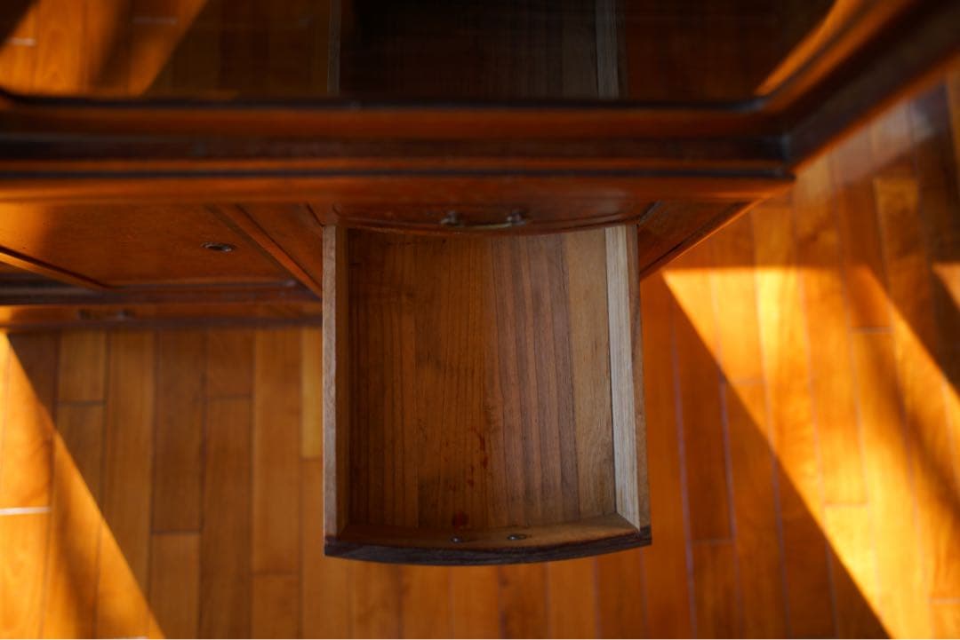 ☆101様専用☆タモ材の玉杢目が美しい茶箪笥 - メルカリ