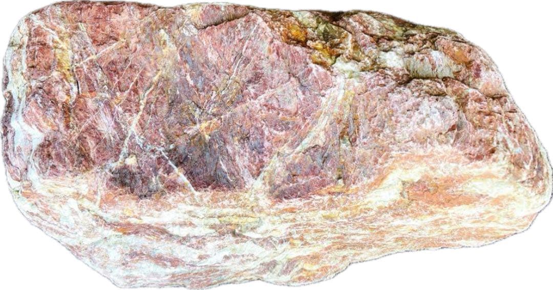 赤石 鑑賞用 赤石 原石 約3.8kg 天然石 未加工 鑑賞用 水石 希少 レア