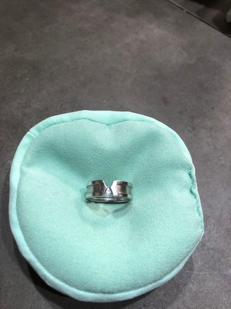 Cartier C2リング750 53 証明書付き