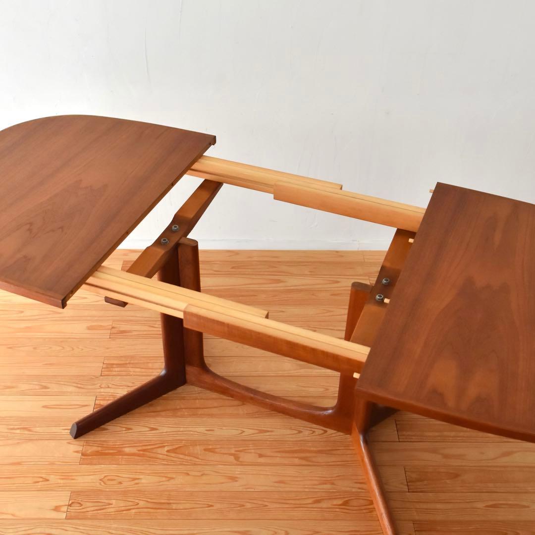 デンマーク　エクステンションテーブル　gudme møbelfabrik チーク