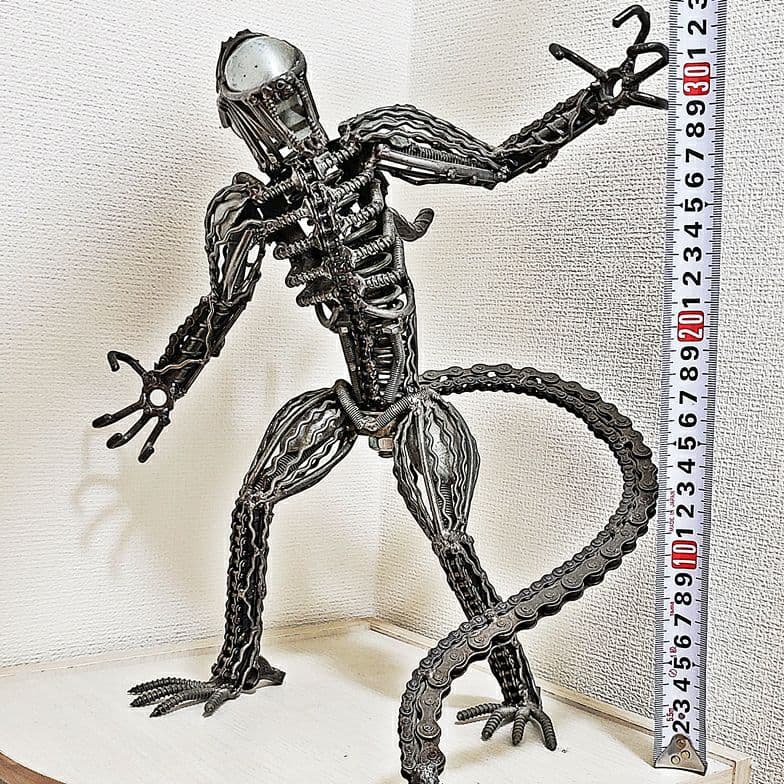 メタルアート エイリアン Alien メタルアート/ジャンクアート