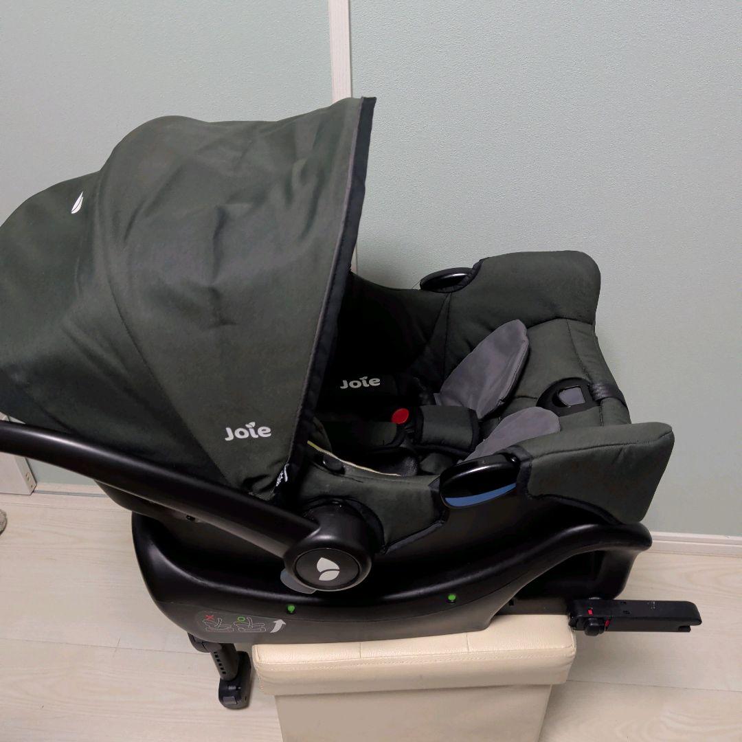 美品　Joie ジェム　トラベルシステム　アイベースセット　ISOFIX固定