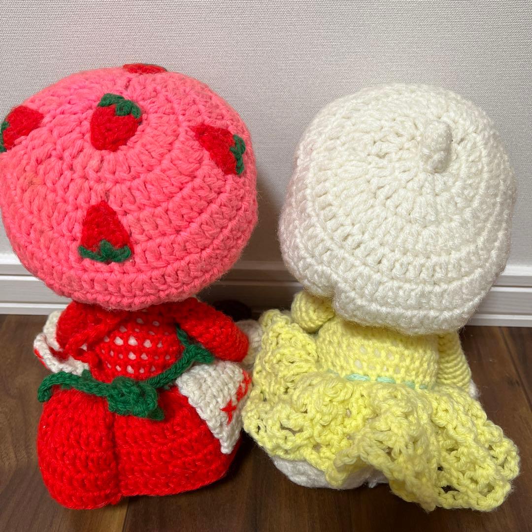 再ブーム アンティーク ストロベリーショートケーキ レモンパイ