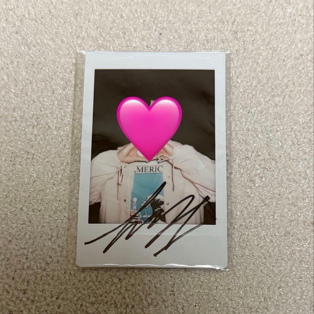 WEi ヨハン キムヨハン 当選者特典 ポラロイド トレカ JUMPUP WEi