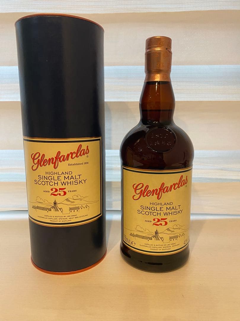 Glenfarclas 25年 シングルモルトウイスキー 700ml