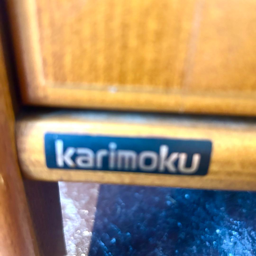 オールドカリモク 】コロニアルシリーズ 木製キャビネット karimoku