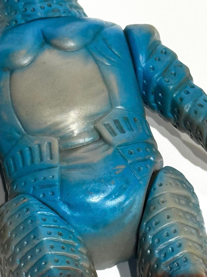 当時物】 ブルマァク ウインダム 灰成型/青 記名あり