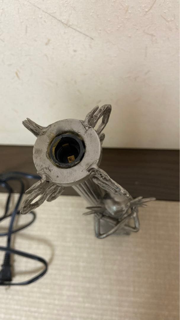 ナイトメア・ビフォア・クリスマス ピューターデスクランプ ジャック