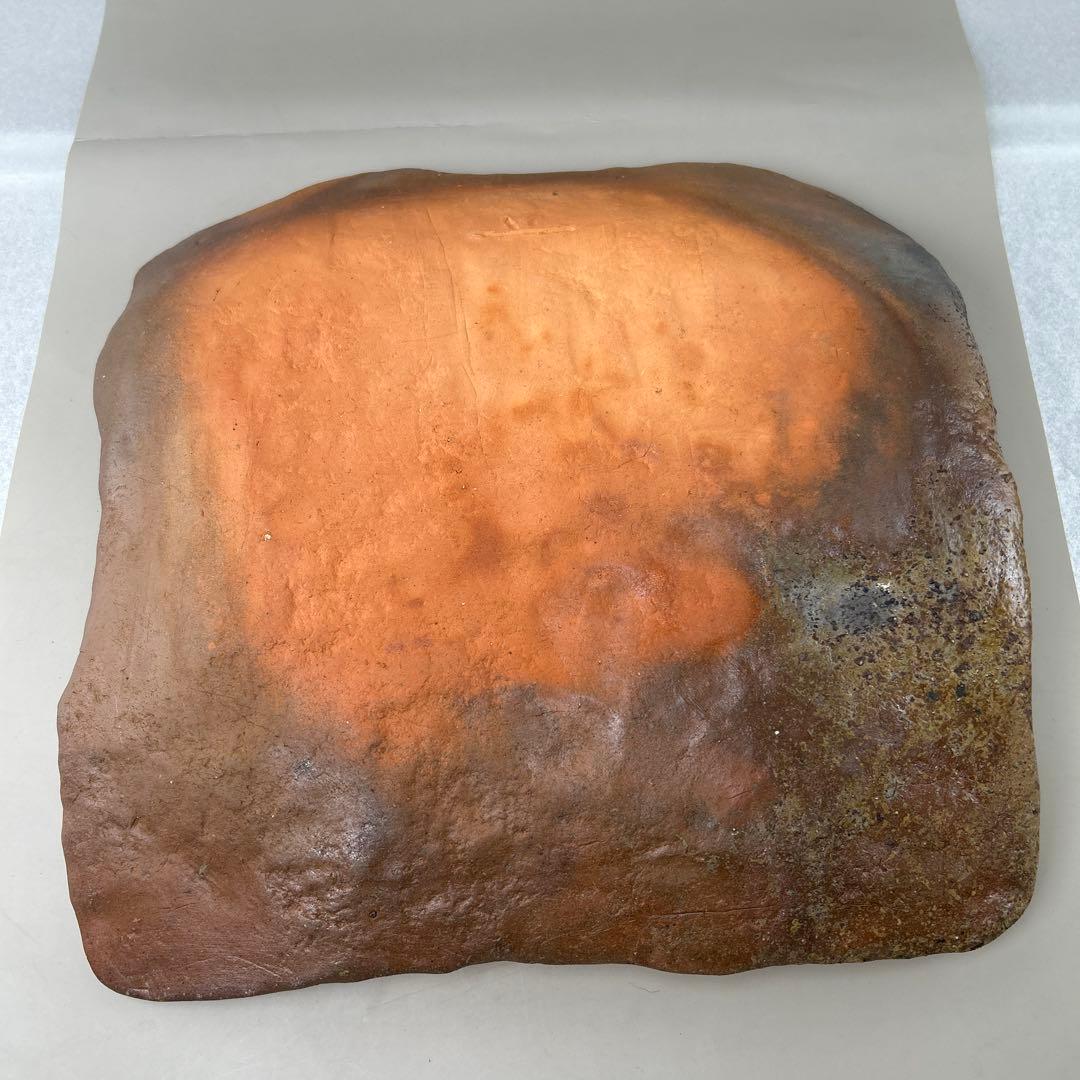 中村 真】陶器 四角皿 木箱付きB006 - メルカリ