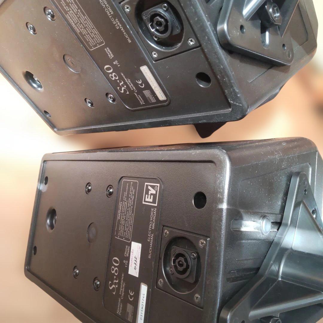 エレクトロボイス スピーカー SX80 2本セット スピコン端子