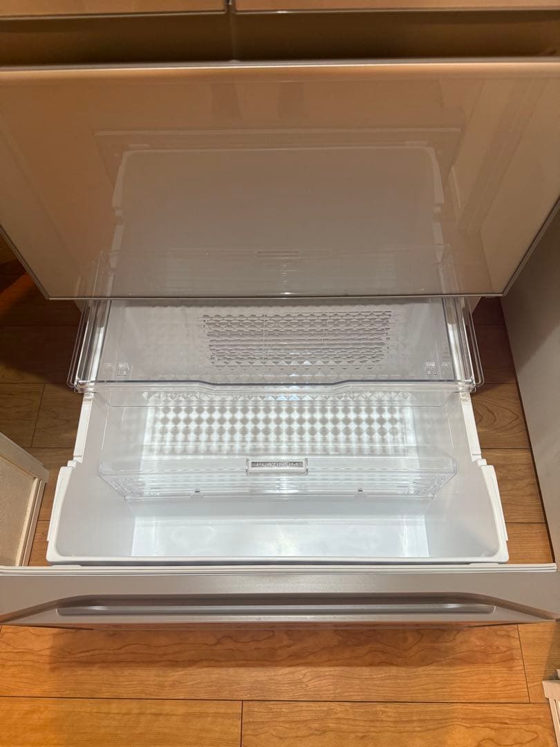 直取引専用 HITACHI R-HW54R 冷蔵庫 2021年製 クリスタルドア