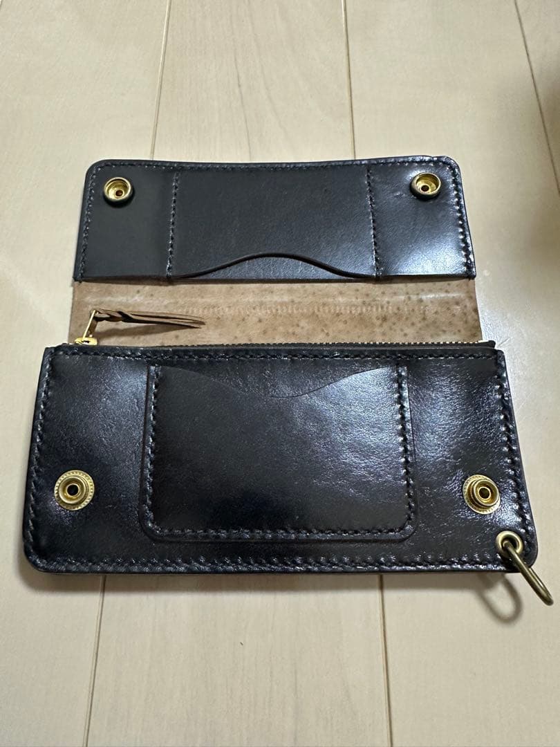 ホースバット トラッカーウォレット ブラック