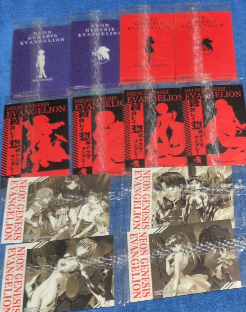 エヴァ ウエハース Chap.3 貞本義行スペシャル32枚フルコンプ＋外箱外