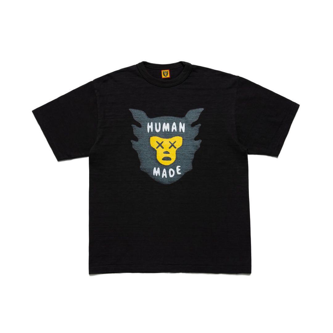 新品 HUMAN MADE KAWS T SHIRT XXL カウズコラボ HUMAN MADE KAWS MADE GRAPHIC T-SHIRT #3 White Black XX27TE016 S