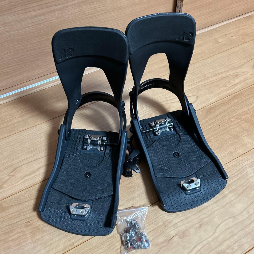 K2 clicker XHB オリーブ色 スノーボードブーツ ビンディング