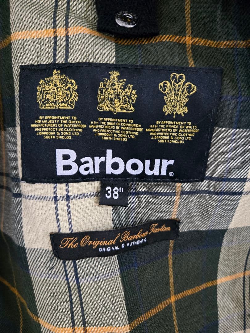 Barbour バブアー　ビデイルSL 38\" 2レイヤー　NONWAX