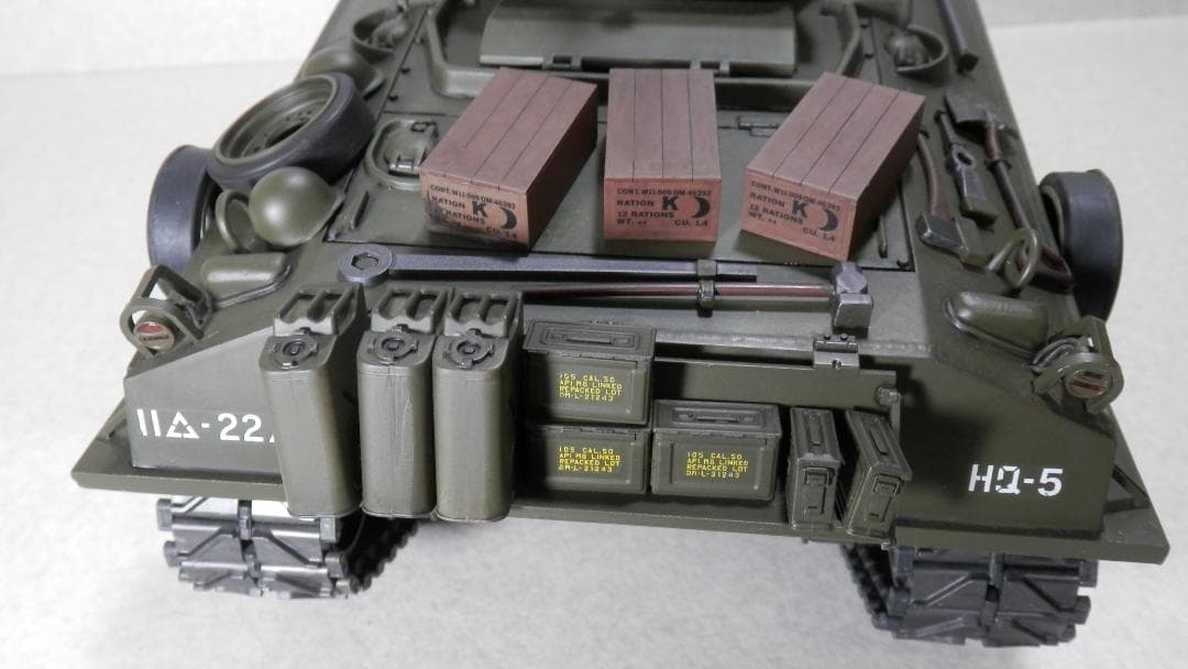 １／１６スケール　RC戦車組立済み　Ｍ４シャーマン　フルオペ　２ｃｈプロポ付き