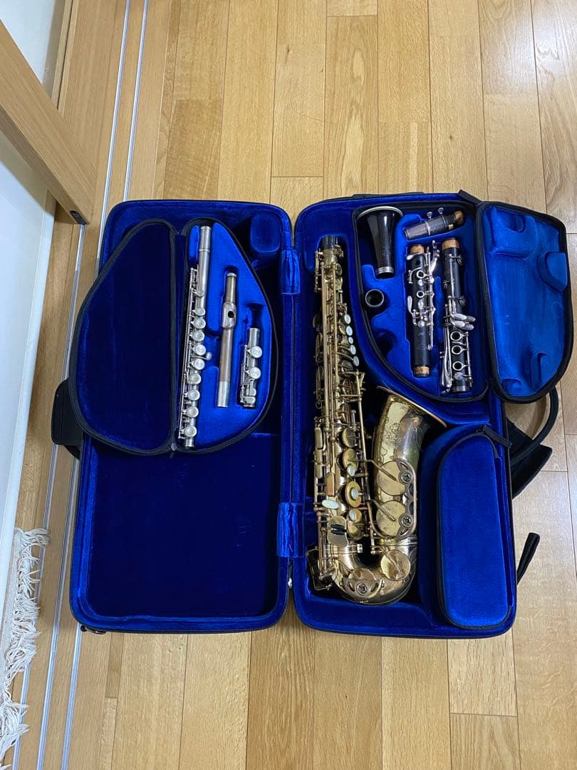 PROTEC アルトサックス・クラリネット・フルート　トリプルケース