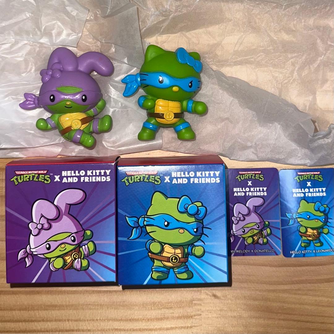 マクドナルド タートルズ × サンリオ フィギュア セット タイ限定