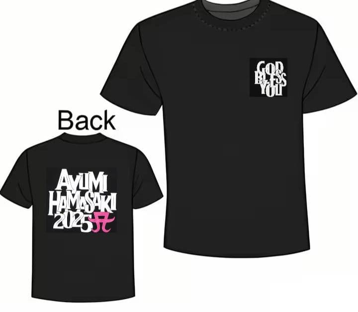 ayumi hamasaki×MFC オリジナルデザインTシャツ XLサイズ