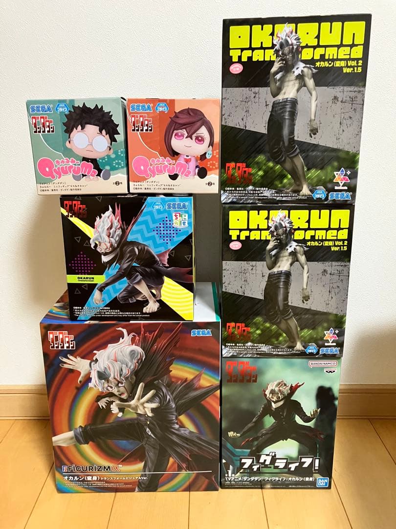 ダンダダン プライズフィギュア まとめ売り 7個セット